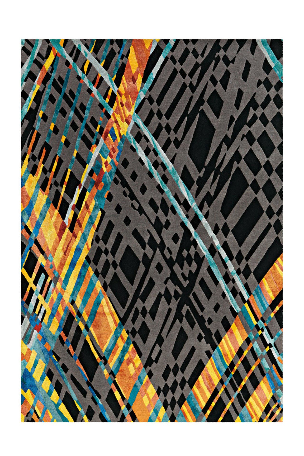 ARTE ESPINA Wohnzimmer Teppich Kurzflorteppich Diamond 8050, Bild 1