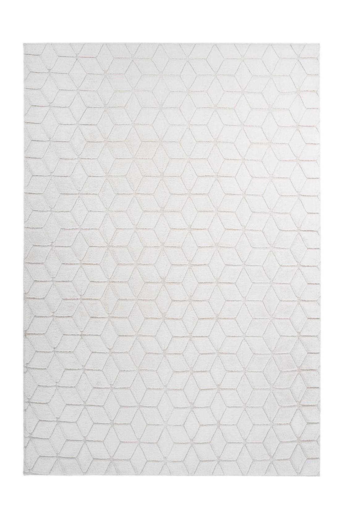 ME GUSTA Wohnzimmer Teppich Hochflorteppich Vivica 125 in weiß - creme – Modern, Bild 1