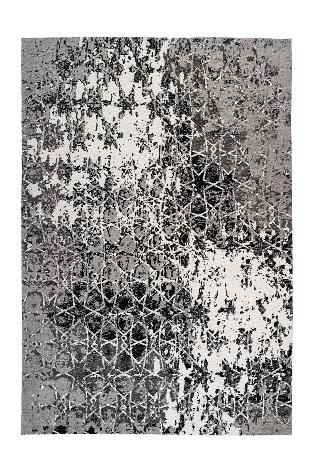 ARTE ESPINA Wohnzimmer Teppich Kurzflorteppich Iglesia 125 in grau, Bild 1