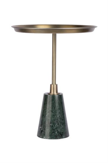 KAYOOM Beistelltisch Grant 125 - schwarz - gold – Eiche