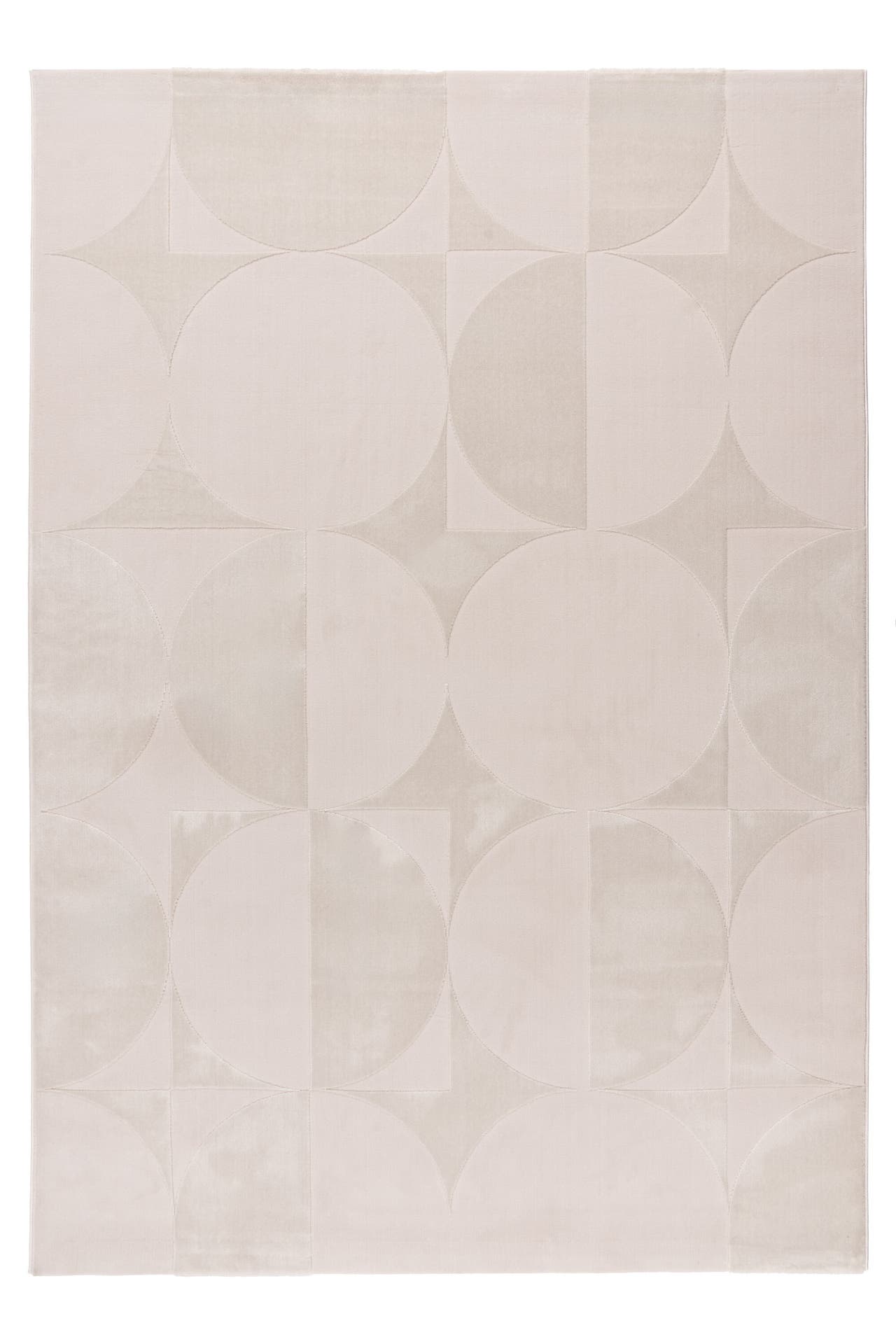 KAYOOM Wohnzimmer Kurzflor Teppich Stage 625 Beige, Bild 1