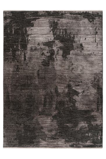 KAYOOM Wohnzimmer Kurzflor Teppich Fissy 225 Grau