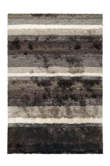 ARTE ESPINA Wohnzimmer Teppich Hochflorteppich Funky 811 bunt - taupe