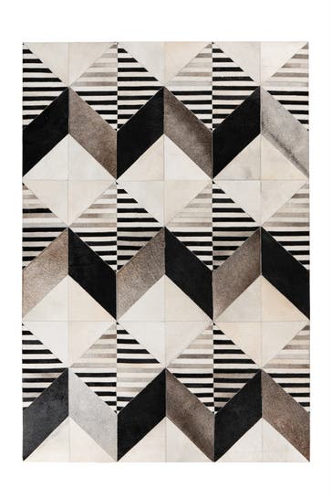 PADIRO Fellteppich Lavin 425 in schwarz - multi