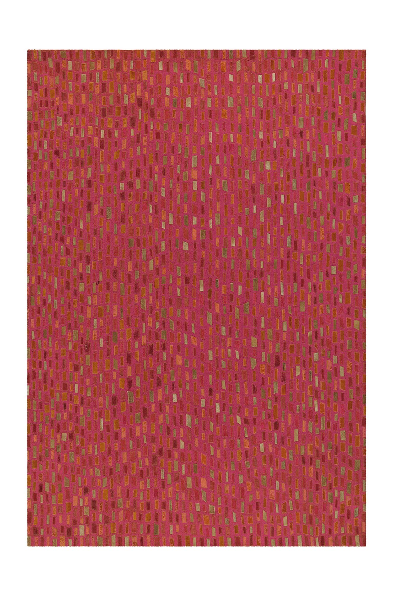 ARTE ESPINA Wohnzimmer Teppich Kurzflorteppich Wild 8022 in rot, Bild 1