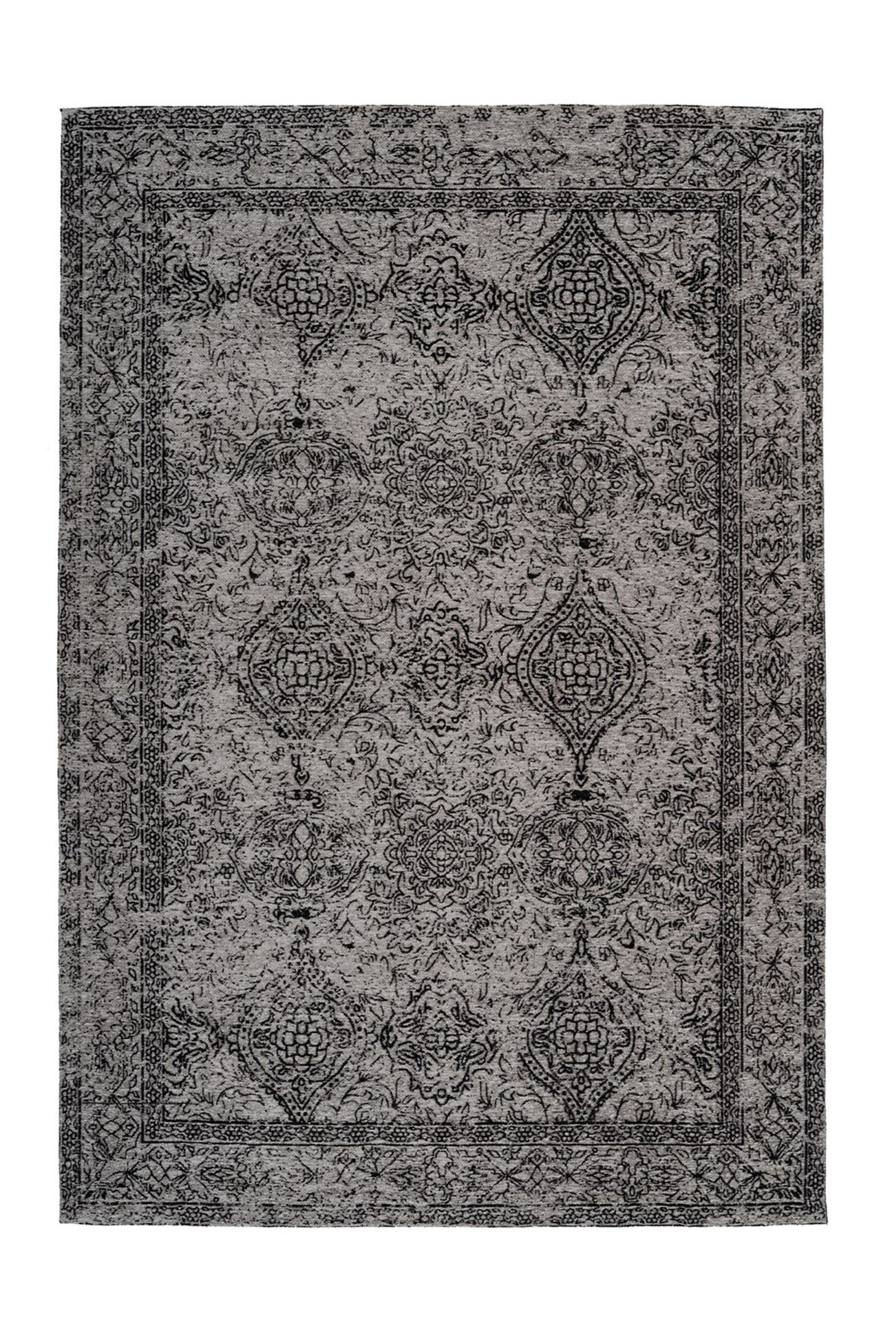 ARTE ESPINA Wohnzimmer Teppich Kurzflorteppich Iglesia 325 in grau - schwarz, Bild 1