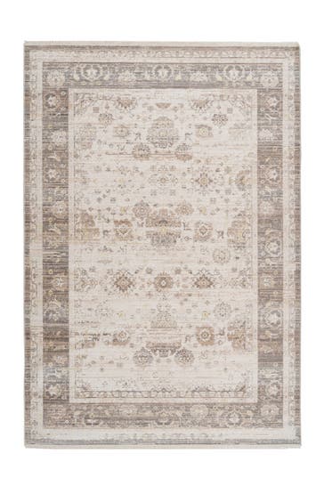 ARTE ESPINA Wohnzimmer Teppich Kurzflorteppich Baroque 1025 in beige