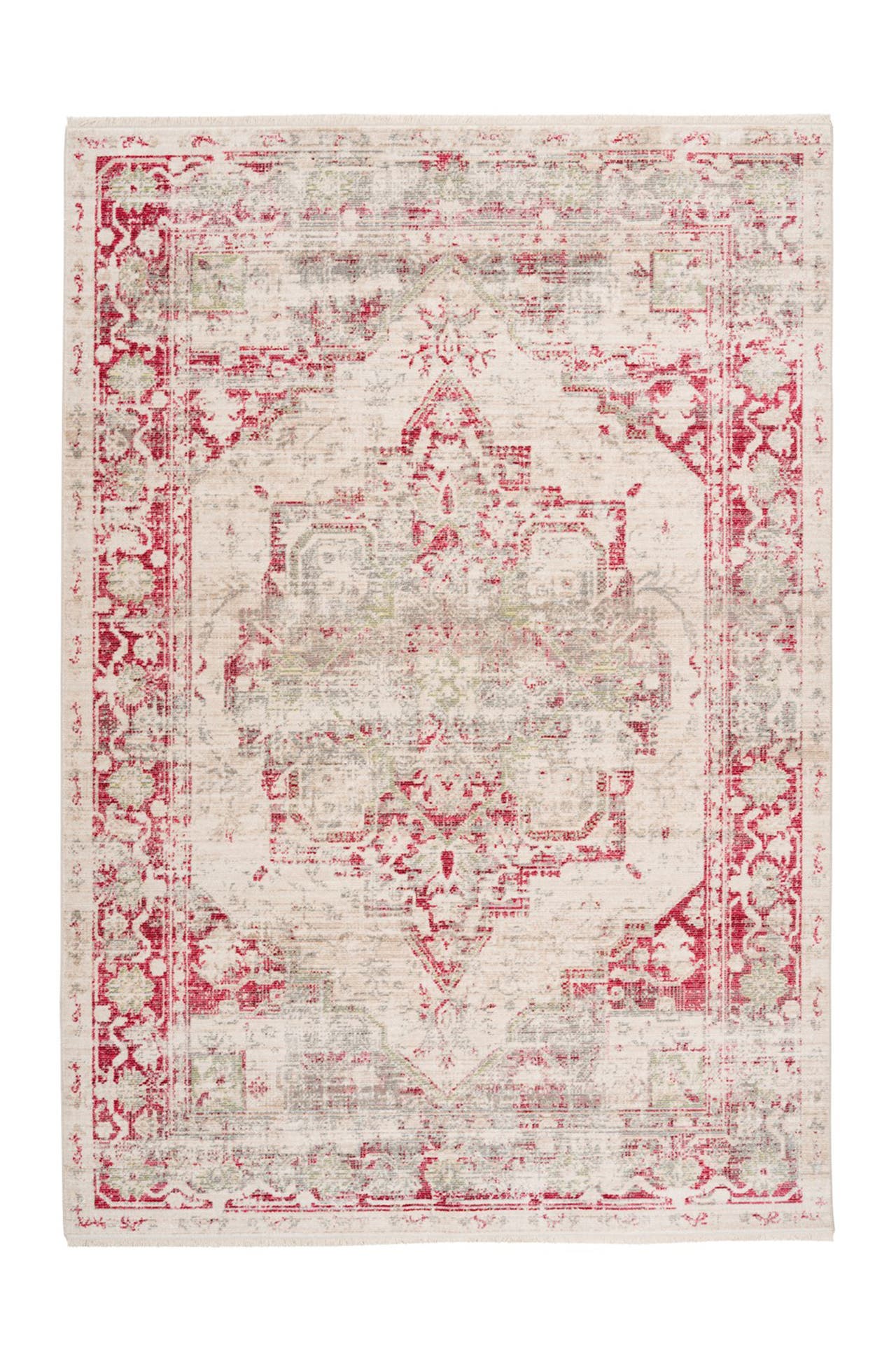 ARTE ESPINA Wohnzimmer Teppich Kurzflorteppich Baroque 125 bunt, Bild 1