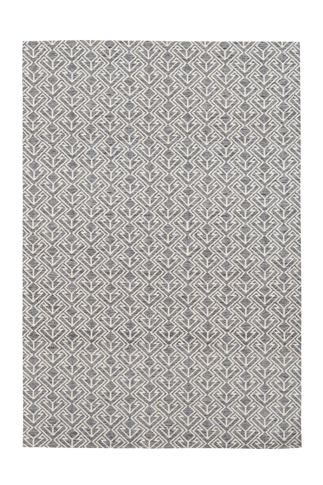 ARTE ESPINA Wohnzimmer Teppich Kurzflorteppich Yoga 125 in grau - creme, Bild 1