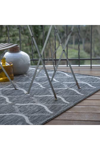 KAYOOM Wohnzimmer Teppich Kurzflorteppich Nautic 981 in grau – Klassisch