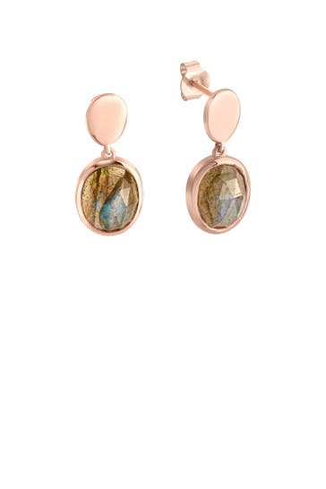 JAMELLI Ohrringe 925/- Sterling Silber rot