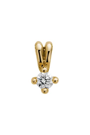 LYOMI Anhänger 585/- Gelbgold  1 synth. Diam. 0,15 ct.