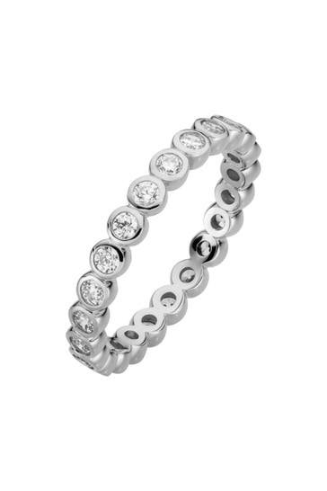 OROLINO Ring 333/- Weißgold glanz  synth. Zirkonia