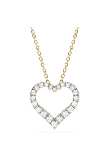 DIAM ADDICT Kette 585 Gelbgold mit 22 im Labor gezüchteten Diamanten gelb