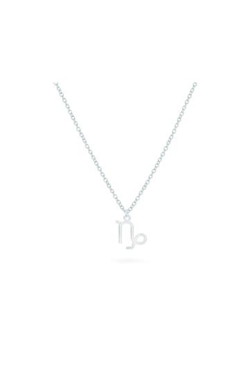 BEKA BELL Kette 925-Sterling Silber  Glänzend 42cm Steinbock silber