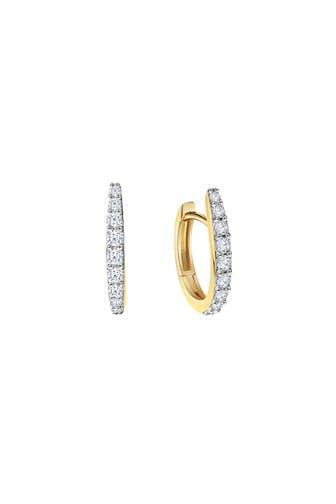 FASCINATION BY ELLEN K. Ohrringe 585/- Gelbgold bicolor Zirkonia mehrfarbig