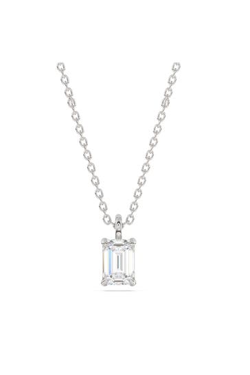 DIAM ADDICT Kette 585 Weißgold im Labor gezüchteten Diamanten silber