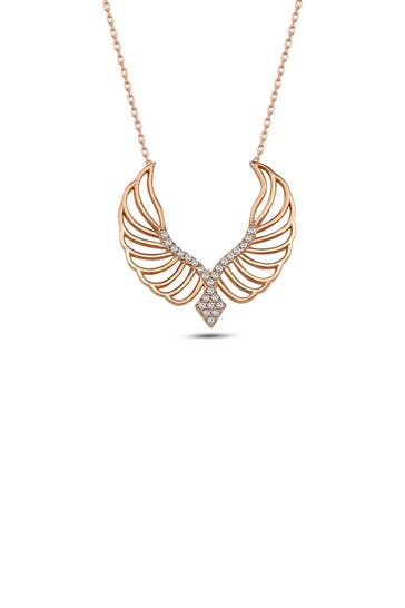 DKENIZ Kette 925/- Sterling Silber rosévergoldet Modern Design Silberkette rosé