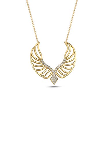 DKENIZ Kette 925/- Sterling Silber vergoldet Modern Design Silberkette gold