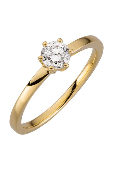 OROLINO Ring Gold 750 mit natürlichem Brillant 0,50 ct.