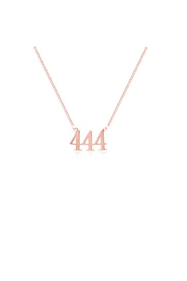 BEKA BELL Kette 925-Sterling Silber rotvergoldet Glänzend 45,0cm rot