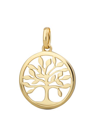 OROLINO Anhänger Gold 375 mit Lebensbaum-Motiv