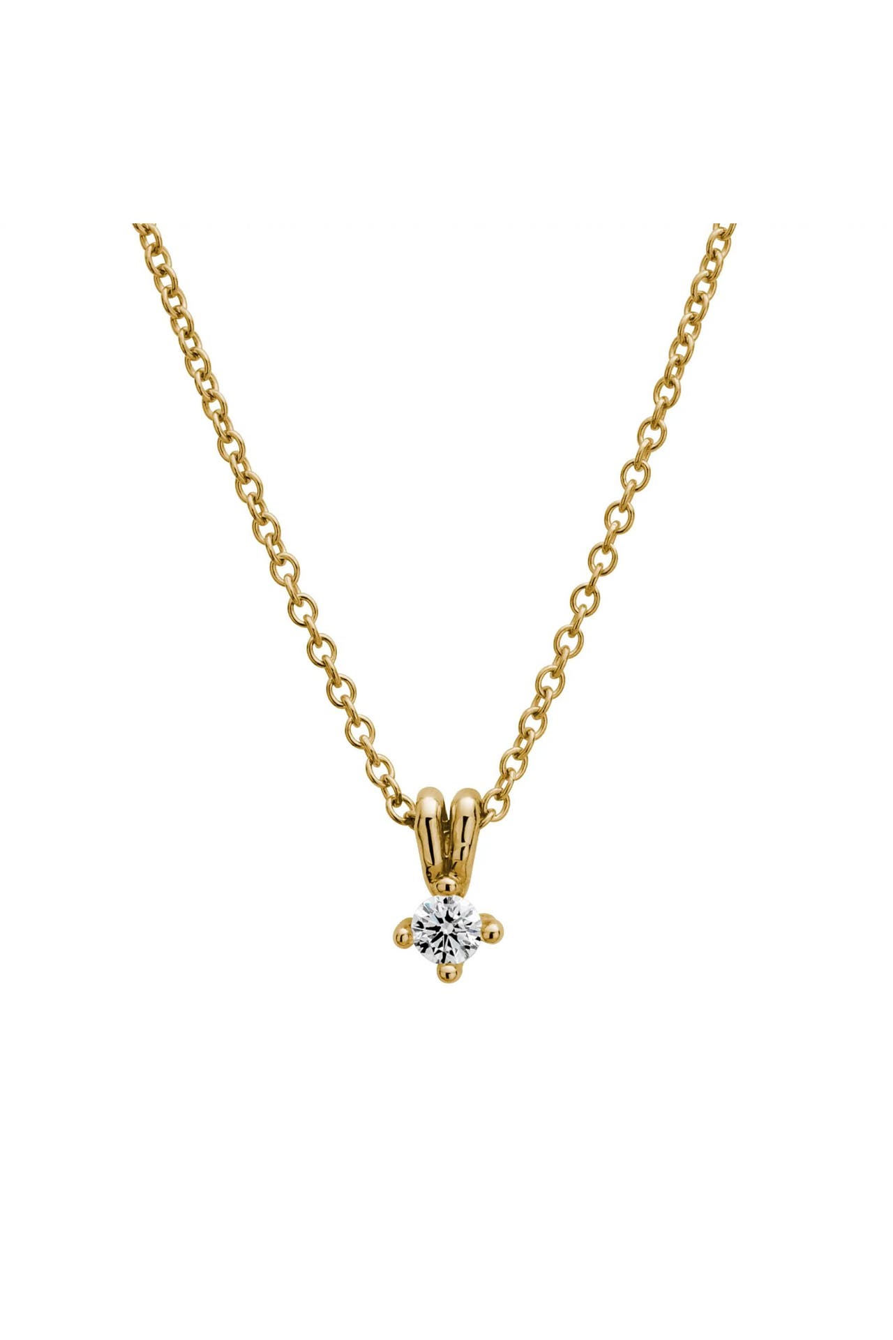 LYOMI Anhänger 585/- Gelbgold  1 synth. Diam. 0,25 ct., Bild 1