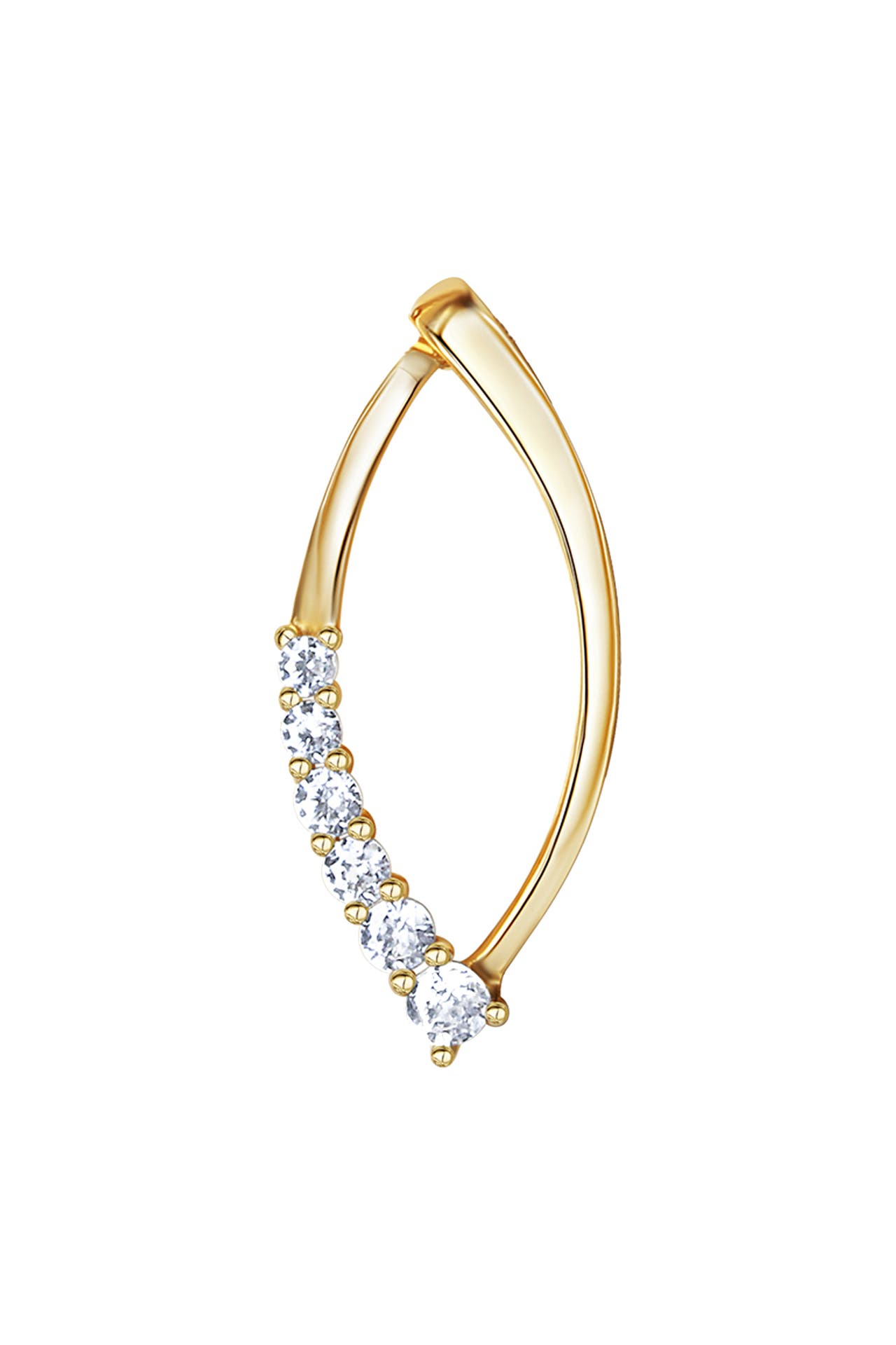 FASCINATION BY ELLEN K. Anhänger 375/- Gelbgold bicolor Zirkonia, Bild 1