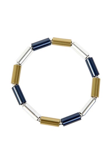 DEMARIE Armband eloxiertes Aluminium Armband mehrfarbig