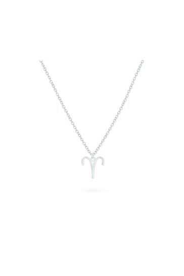 BEKA BELL Kette 925-Sterling Silber  Glänzend 42cm Widder silber