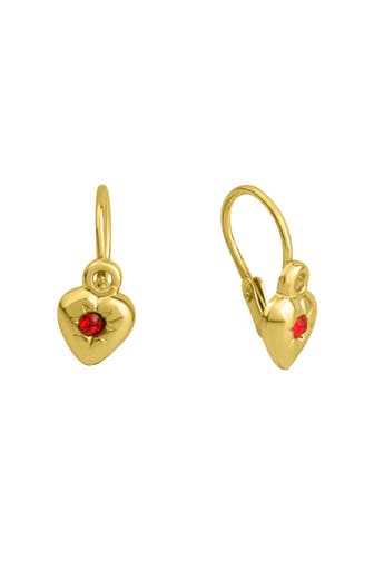 ZEEME Ohrringe Gold 333 Motiv Herz