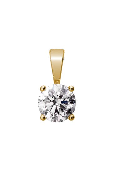 LYOMI Anhänger 585/- Gelbgold  1 synth. Diam. 1,0 ct.