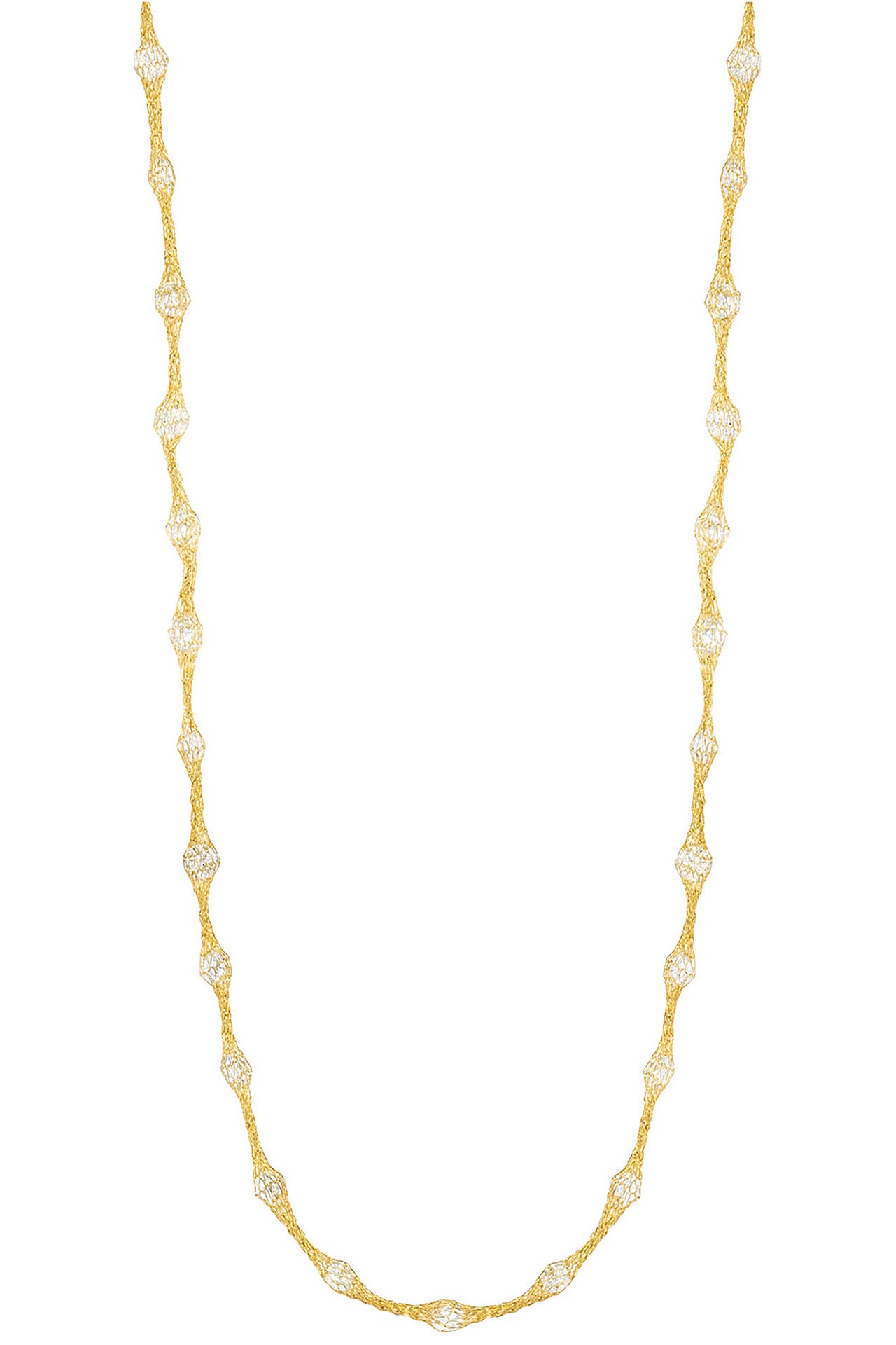 JULIE JULSEN Kette 925/- Sterling Silber vergoldet  27 Zirkonia gold, Bild 1