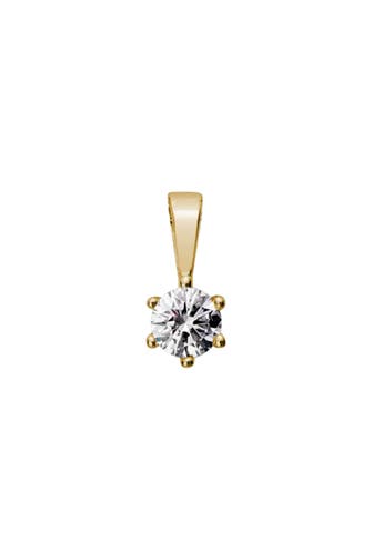 LYOMI Anhänger 585/- Gelbgold 1 synth. Diam. 0,25 ct.