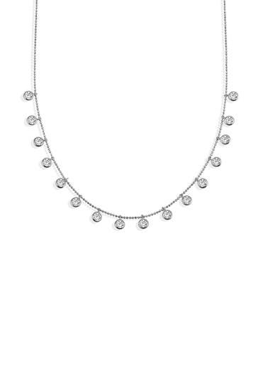DKENIZ Kette 925/- Sterling Silber funkelnde Halskette silber