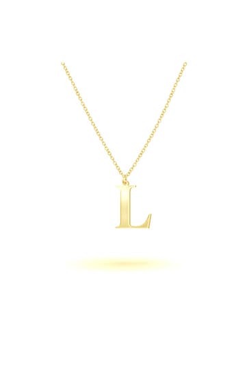 BEKA BELL Kette 925-Sterling Silber vergoldet Glänzend 45cm gelb