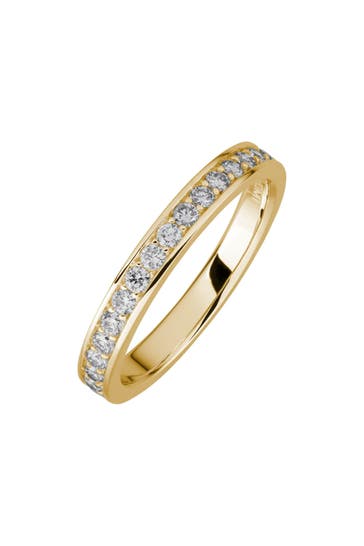 LYOMI Ring 585/- Gelbgold 17 synth. Diam. 0,43ct. gelb