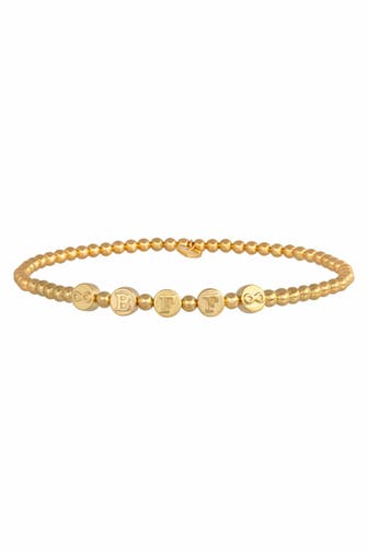 CAI Armband 925/- Sterling Silber vergoldet BFF gelb
