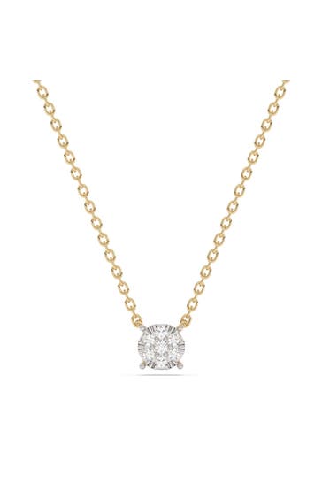 DIAM ADDICT Kette 585 Gelbgold mit im Labor gezüchtetem Diamanten gelb