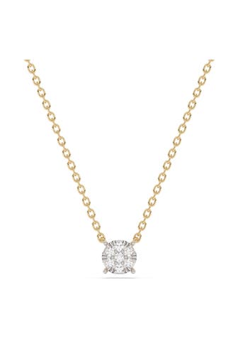 DIAM ADDICT Kette 585 Gelbgold mit im Labor gezüchtetem Diamanten gelb