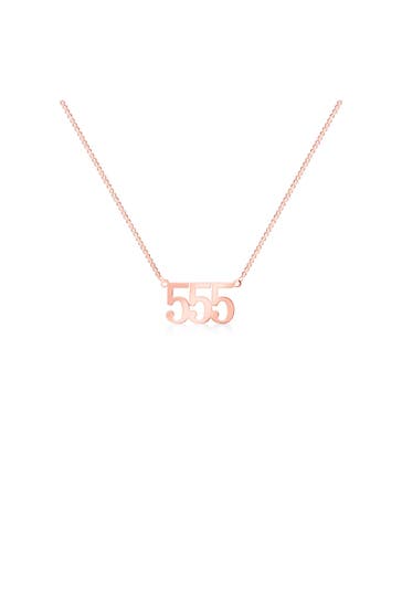 BEKA BELL Kette 925-Sterling Silber rotvergoldet Glänzend 45,0cm rot