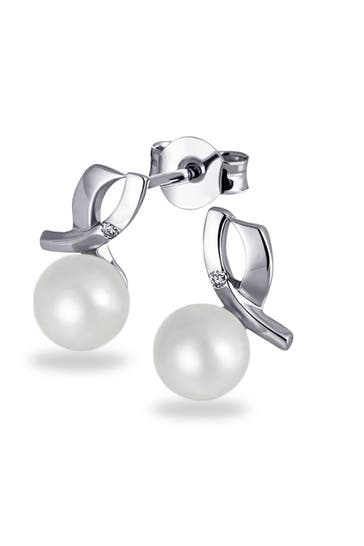 GOLDMAID Ohrringe 375 Weißgold  Glänzend 2 Brillanten weiß silber