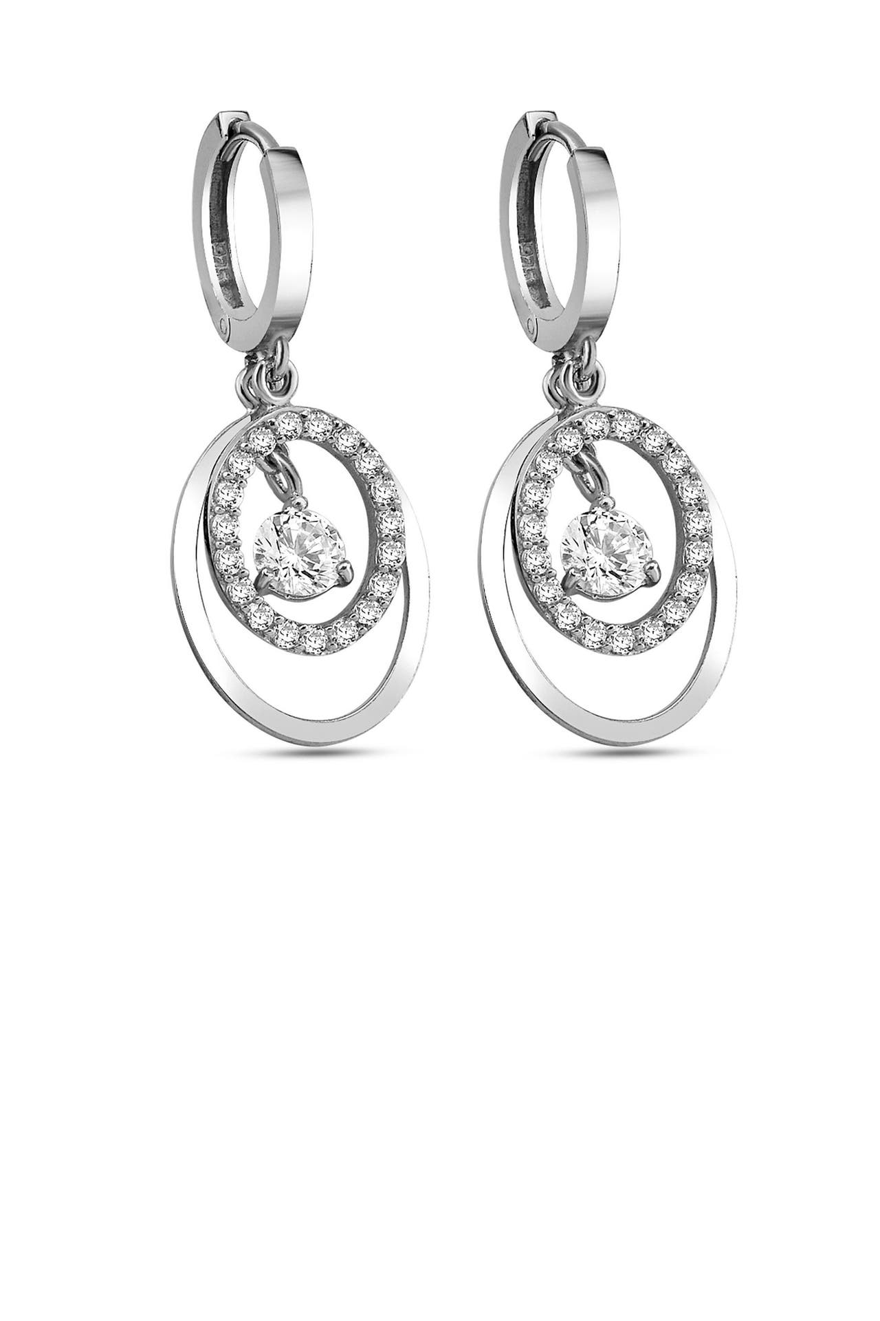 DKENIZ Ohrringe 925/- Sterling Silber Royal Ohrring silber, Bild 1