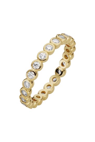 OROLINO Ring 333/- Gelbgold glanz synth. Zirkonia