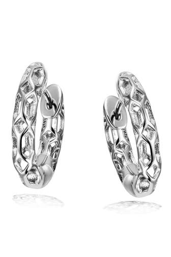 GOLDMAID Ohrringe 925 Sterling Silber Glänzend 16mm silber