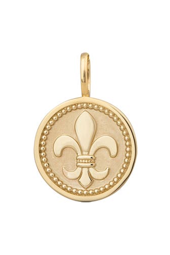 OROLINO Anhänger Gold 375 mit Lilien-Motiv