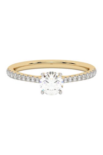 DIAM ADDICT Ring 585 Gelbgold mit im Labor gezüchteten Diamanten silber