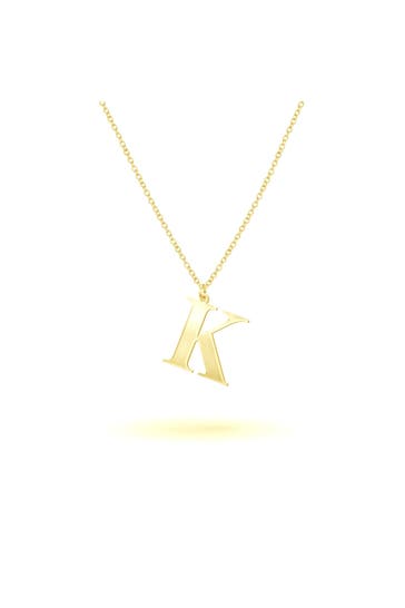 BEKA BELL Kette 925-Sterling Silber vergoldet Glänzend 45cm gelb
