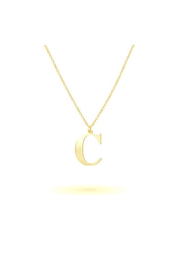 BEKA BELL Kette 925-Sterling Silber vergoldet Glänzend 45cm gelb
