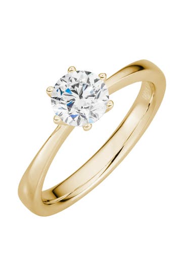 LYOMI Ring 585/- Gelbgold  1 synth. Diam. 1,0 ct. gelb